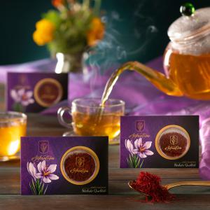 Design, printing and photography of ccino saffron packaging