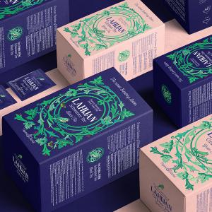 Concept design of Iranian tea packaging for export