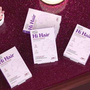 Packaging Identity for Hi Hair Multivitamin Supplement