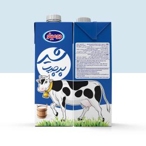 طراحی بسته بندی شیرهای ساده و طعم‌دار لبنیات دومینو