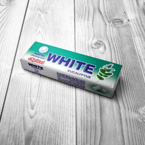 White Sugar Free Chewing Gum 