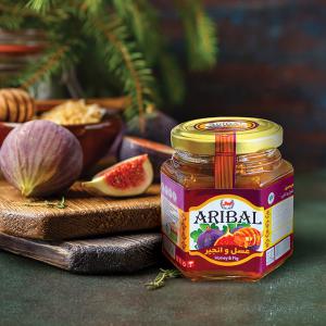 Aribal Honey + fig / Honey + apricot lable design