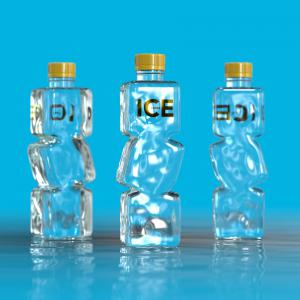 طراحی بطری آب معدنی