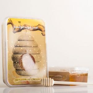 طراحی لیبل بسته بندی عسل نمونه خوانسار