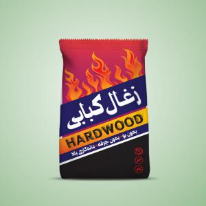 زغال کبابی (hardwood)