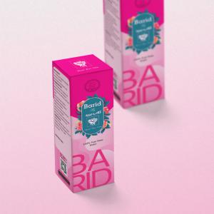 Rose water spray packaging design