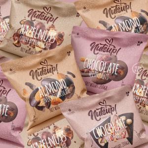 packaging design for choco-nuts 