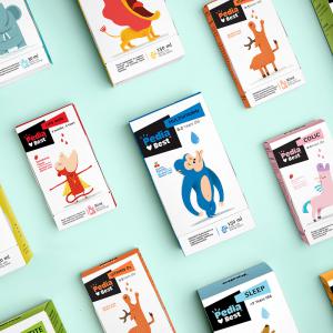 Pediabest Packaging design - Kids Supplements