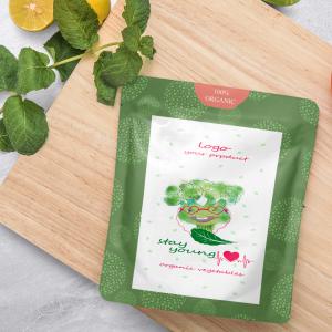 Packaging design for organic vegetables