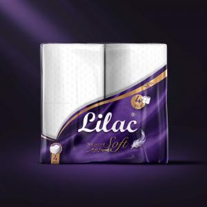 Lilac Paper toilet packaging design 