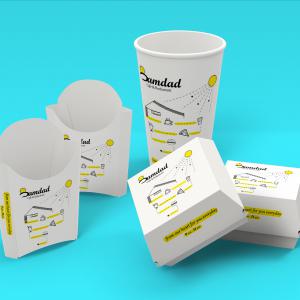 Packaging design for cafe & restaurant