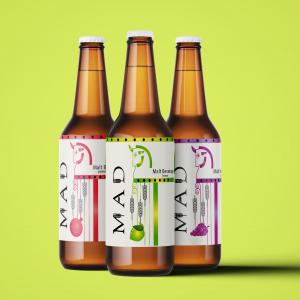 packaging design for malt beverage
