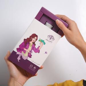 Khalili. Saffron Packaging Design (Sliding and Microscope Box)
