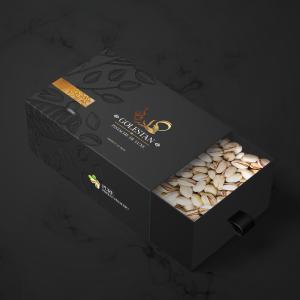 Persian pistachio luxuty box packaging design