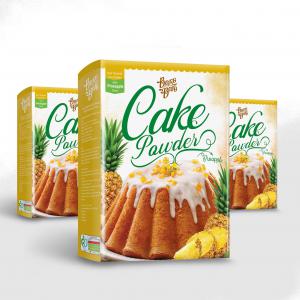 Packaging Design for Cake powder