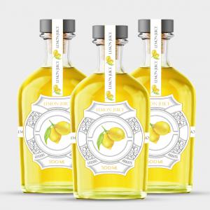 Lemon Juice Packging Design 